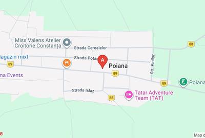 Teren Construcții intravilan de 450 mp, în Poiana