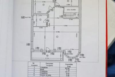 Casă cu 8 camere cu Teren 960 Mp în Balotești