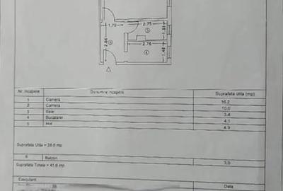 Apartament cu 2 camere semidecomandat în Tomis Nord