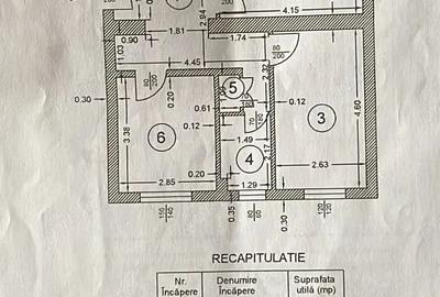 Apartament cu 3 camere decomandat în Central - 1