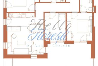 Apartament cu 4 camere în Dâmbul Rotund