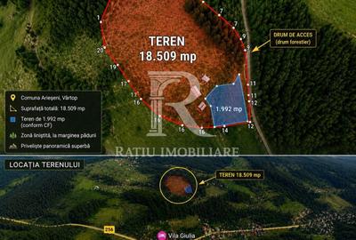 Teren intravilan de 18509 mp, în Sud-Vest