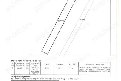 Teren de 12741 mp, în Burila Mare - 2