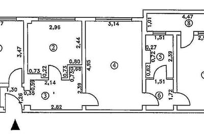Apartament cu 3 camere în Hipodrom