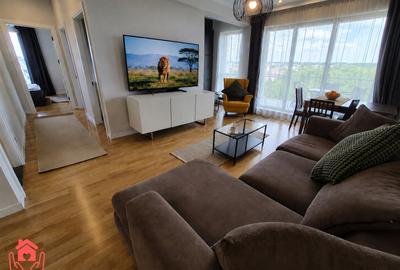 Apartament cu 3 camere semidecomandat, mobilat în Băneasa - 6
