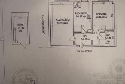 Apartament cu 2 camere decomandat în Central