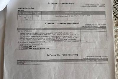 Teren Construcții extravilan de 2500 mp, în Central - 5