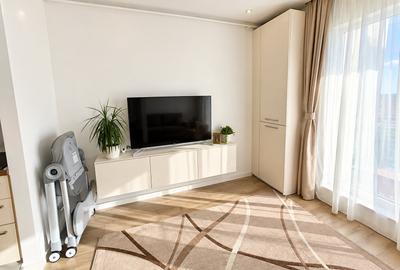 Apartament cu 2 camere decomandat, mobilat în Ștefăneștii de Jos
