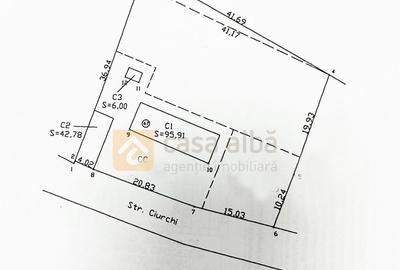 Teren Construcții intravilan de 1378 mp, în Tudor Vladimirescu - 2