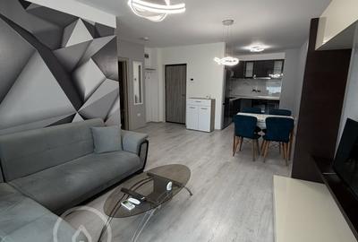 Apartament cu 2 camere semidecomandat, mobilat în Central