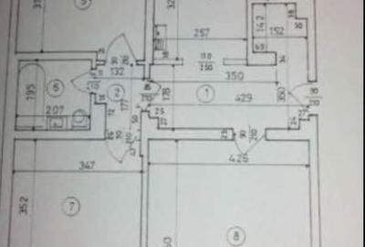 Apartament cu 3 camere în 13 Septembrie