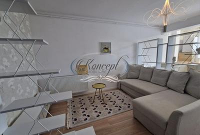 Apartament cu 2 camere semidecomandat, mobilat în Bună Ziua