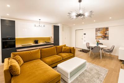 Apartament cu 3 camere semidecomandat, mobilat în Aviației