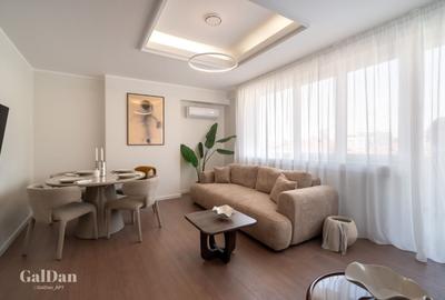 Apartament cu 3 camere, mobilat în Cișmigiu