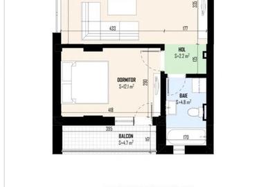 Apartament cu 2 camere în Est - 3