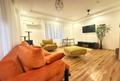 Apartament cu 3 camere decomandat, mobilat în Iancu Nicolae