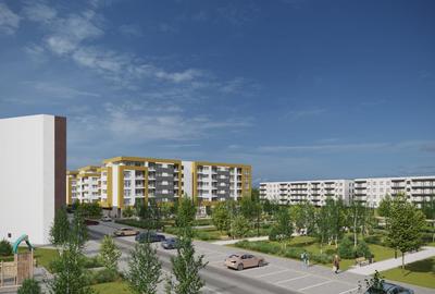 Apartament cu 3 camere decomandat în Popești-Leordeni