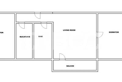 Apartament cu 3 camere semidecomandat, mobilat în Mihai Viteazul - 2
