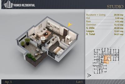 Apartament cu 2 camere decomandat în Theodor Pallady