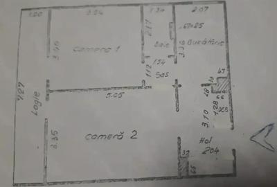 Apartament cu 2 camere circular în Nicolina