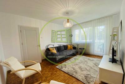 Apartament cu 2 camere semidecomandat, mobilat în Gemenii