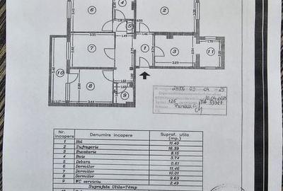 Apartament cu 4 camere decomandat în Central