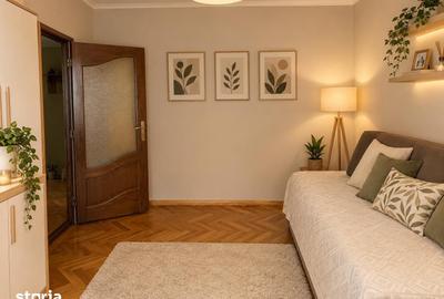 Apartament cu 3 camere în Mărăști