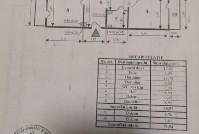 Apartament cu 3 camere decomandat în Basarabia