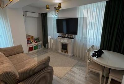Apartament cu 2 camere decomandat, mobilat în Central