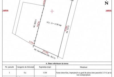 Teren Construcții intravilan de 1138 mp, în Dumbrăveni