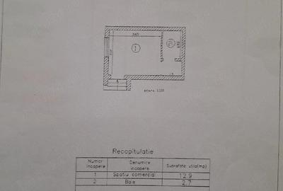 Spațiu comercial, de 16 mp, în Alexandru cel Bun - 1