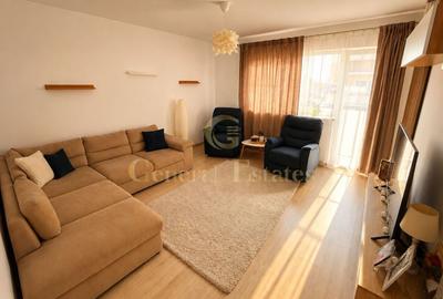 Apartament cu 3 camere decomandat, mobilat în Sânpetru