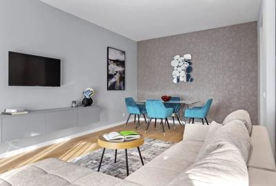Apartament cu 3 camere decomandat în Titan