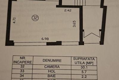 Apartament cu 3 camere în Polonă