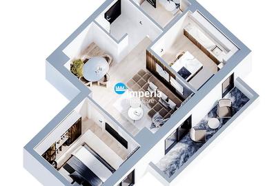 Apartament cu 2 camere în Central