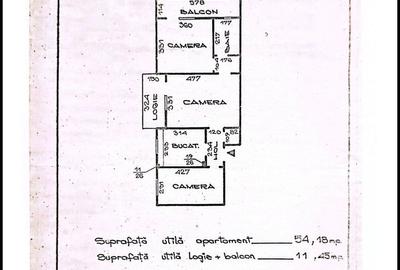 Apartament cu 3 camere în Podu Roș - 3