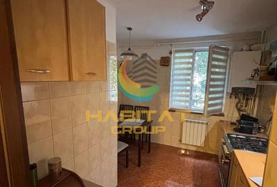 Apartament cu 3 camere semidecomandat, mobilat în Giurgiului