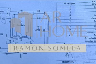 Apartament cu 3 camere semidecomandat, mobilat în Nord - 10