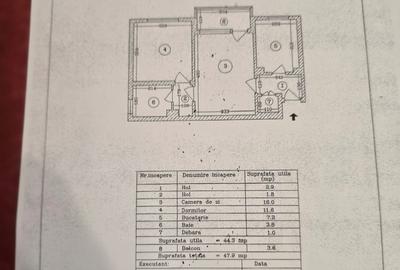 Apartament cu 2 camere semidecomandat în City Park Mall - 1