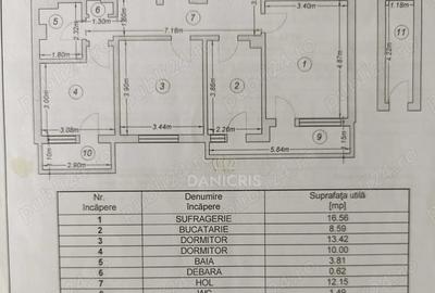 Apartament cu 3 camere decomandat în Central - 2