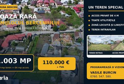 Teren de 1003 mp, în Berceni