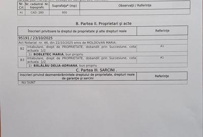 Teren de 1750 mp, în Voiniceni - 3