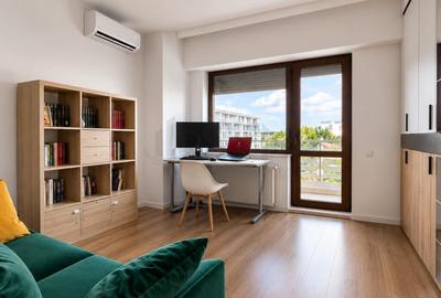 Apartament cu 3 camere semidecomandat, mobilat în Pipera - 10