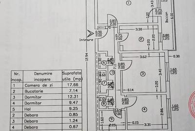 Apartament cu 3 camere decomandat în Central - 1