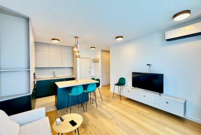 Apartament cu 2 camere semidecomandat, mobilat în Timpuri Noi