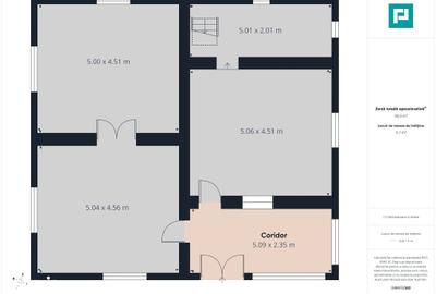 Casă cu 2 camere cu Teren 17681 Mp în Almaș - 17