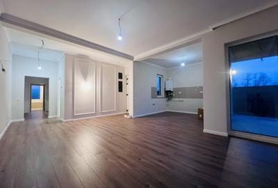Duplex cu 3 camere cu Canalizare în Moșnița Nouă - 1