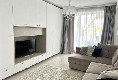 Apartament cu 2 camere semidecomandat, mobilat în Otopeni