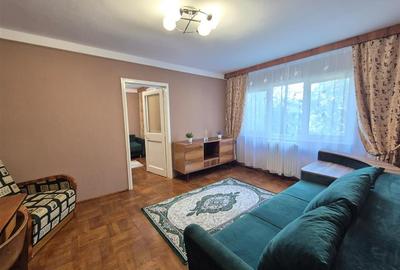Apartament cu 2 camere nedecomandat, mobilat în Podu Roș