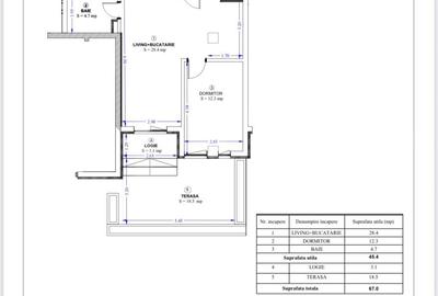 Apartament cu 2 camere semidecomandat în Torontalului